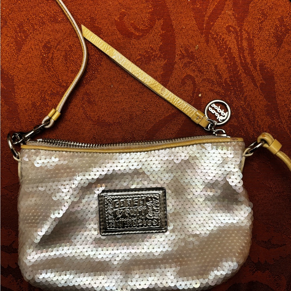Coach Poppy Small Handbag with strap
